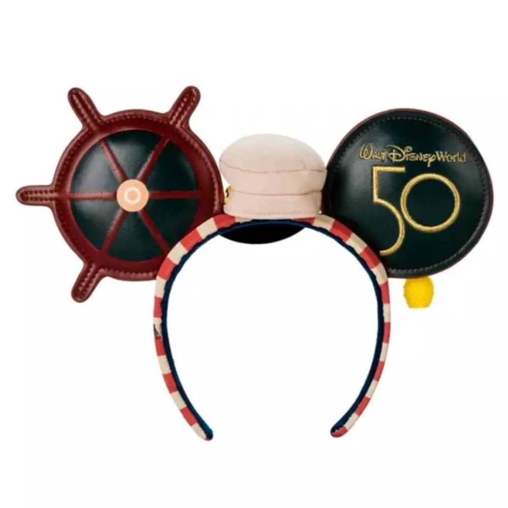 New! Disney Parks Main Attraction 50th Anniversary Jungle Cruise Mickey Ears